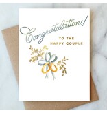 Abigail Jayne Design Wedding Rings Greeting Card | Wedding Card