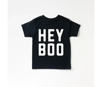 Hey Boo Halloween Toddler and Youth Shirt