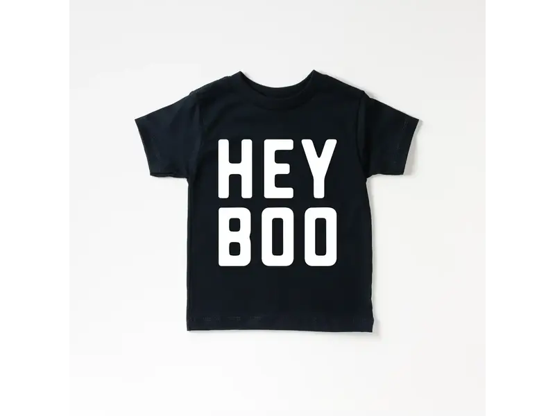 Hey Boo Halloween Toddler and Youth Shirt