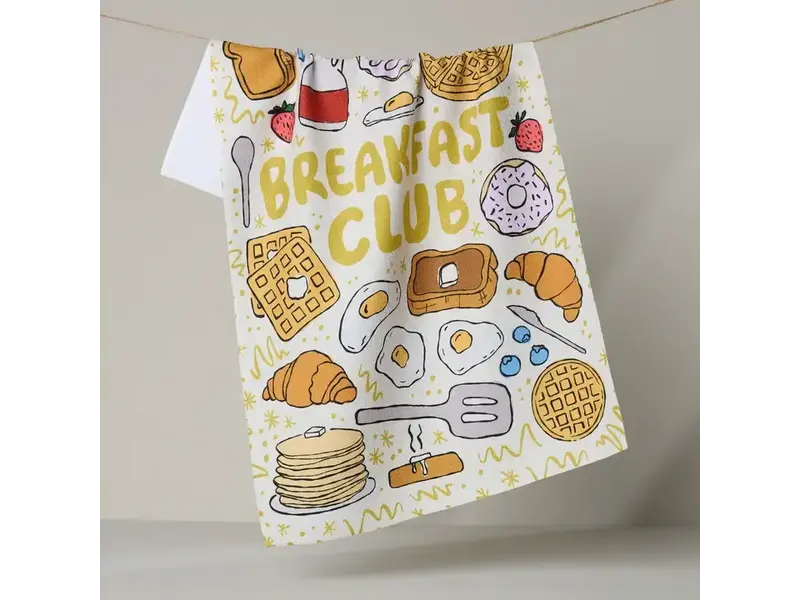 Breakfast Club Tea Towel