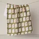 Flower Tiles Tea Towel