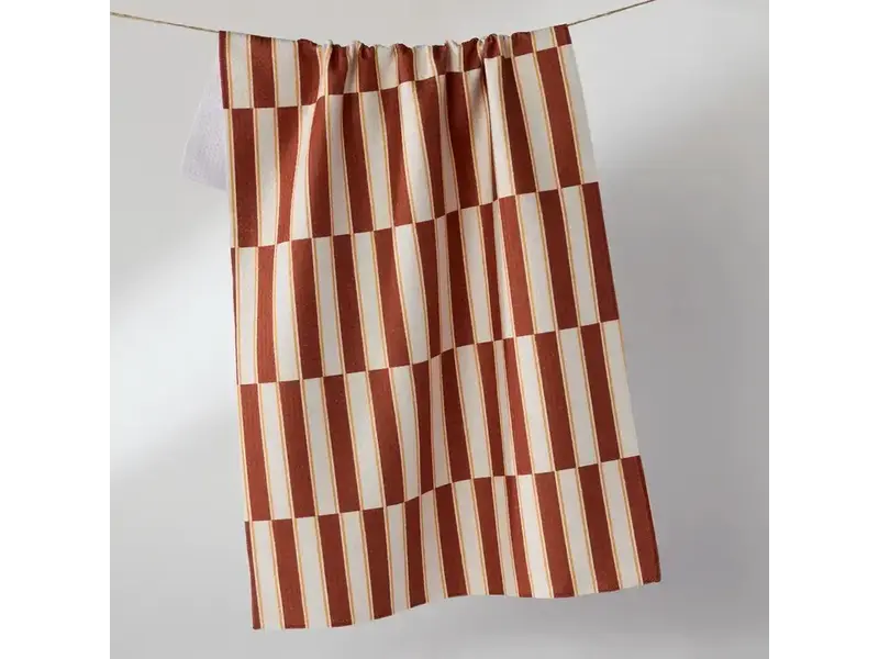 Harvest Stripe Tea Towel