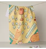 Lucky Hand Tea Towel