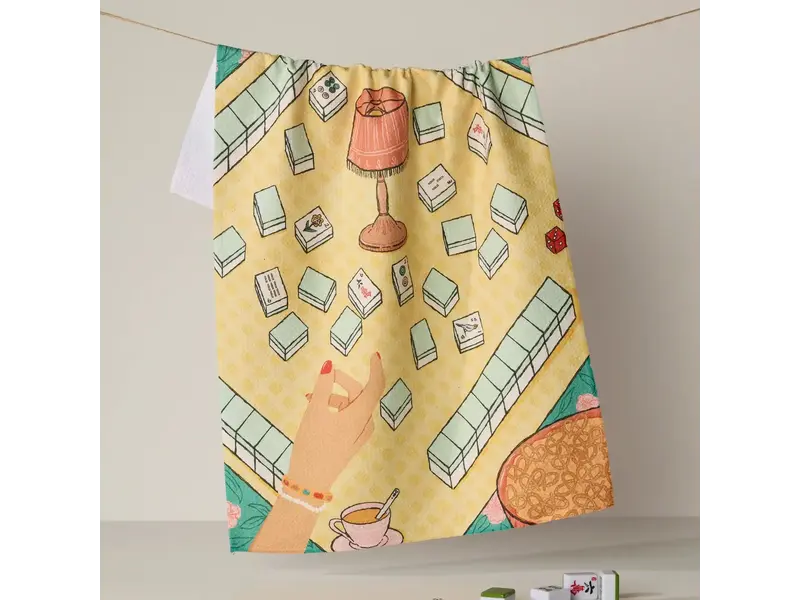 Lucky Hand Tea Towel