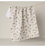 Martini Tiles Tea Towel