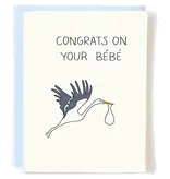 Pop + Paper Baby Congrats Card - Schitt's Creek Bebe