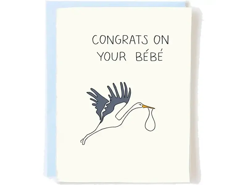 Pop + Paper Baby Congrats Card - Schitt's Creek Bebe