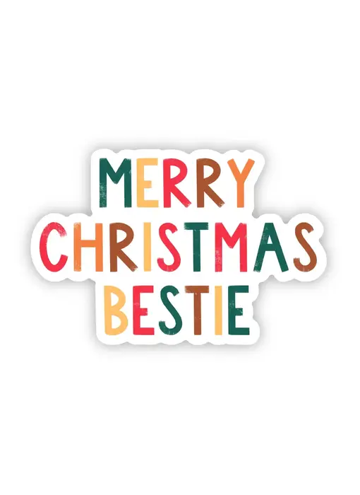 "Merry Christmas Bestie" Sticker