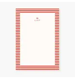 2021 Co. Folk Stripe List Notepad