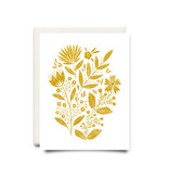Inkwell Cards Golden Wheat | Floral Greeting Card