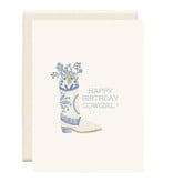 Inkwell Cards Happy Birthday Cowgirl  | Birthday Greeting Card