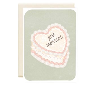 Just Married | Wedding Greeting Card