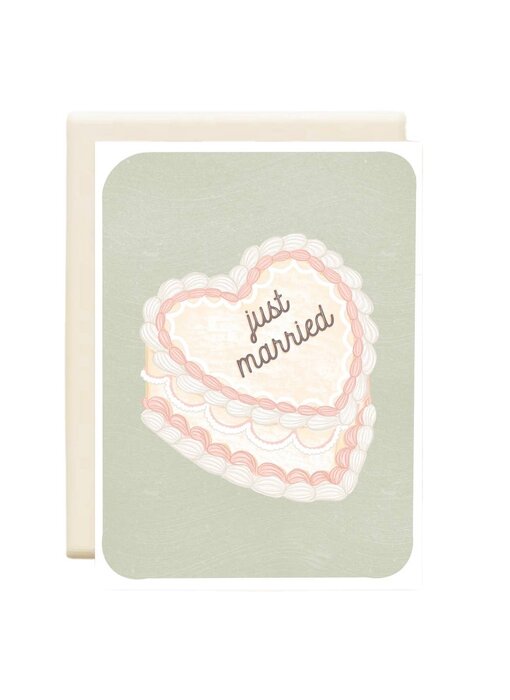 Just Married | Wedding Greeting Card