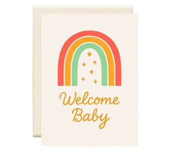 Rainbow | New Baby Greeting Card