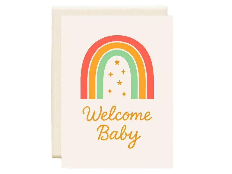 Inkwell Cards Rainbow | New Baby Greeting Card