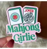 Mahjong Girlie Tile Mahjong Sticker