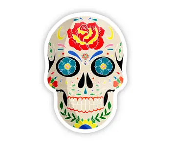 Sugar Skull Halloween Sticker