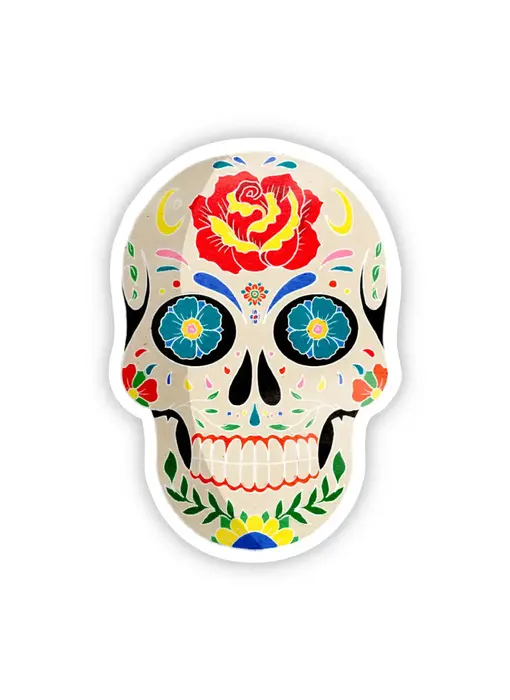 Sugar Skull Halloween Sticker