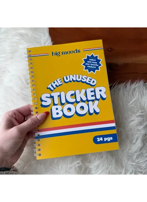 The Unused Sticker Book - Yellow