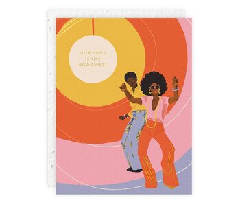 Groovy - Love + Friendship Card