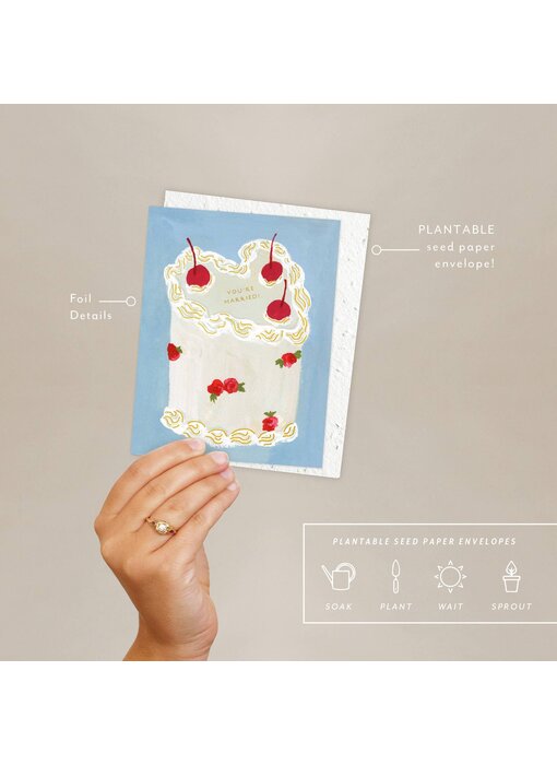 Heart You Cake - Wedding + Engagement Card