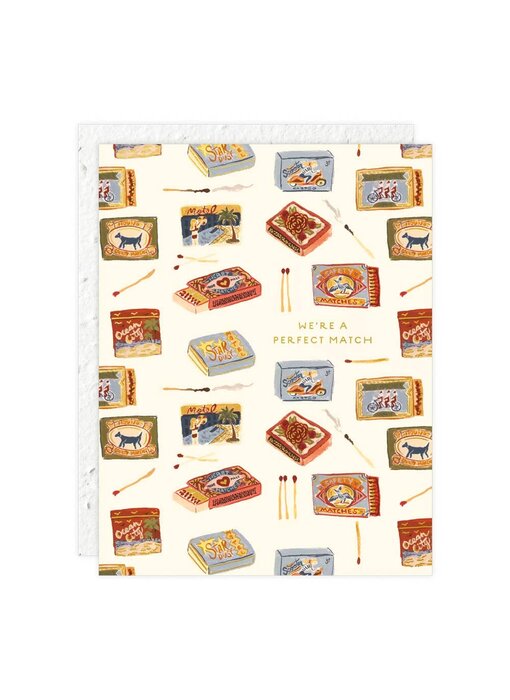 Matchbooks - Anniversary Card