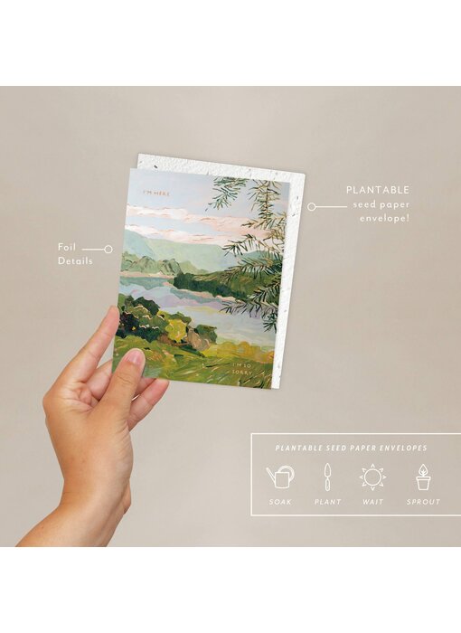 River Bank - Sympathy Card