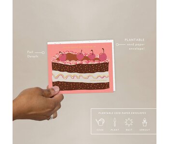 Slice of Cake - Birthday Card