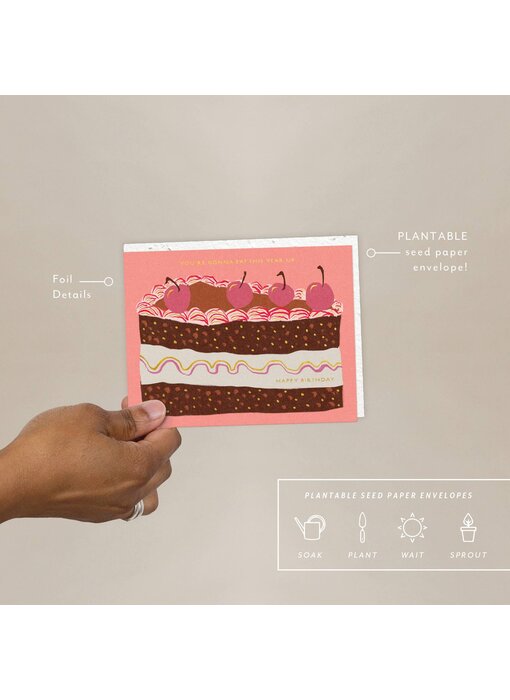 Slice of Cake - Birthday Card