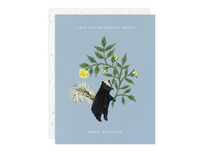 Seedlings Stinker - Birthday Card