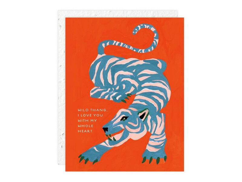 Seedlings Wild Thang - Birthday Card