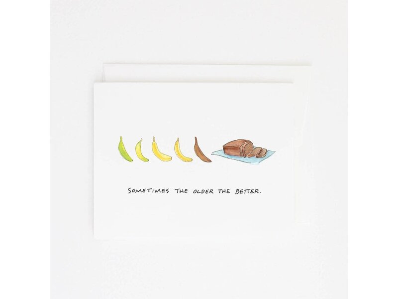 Party Sally Banana Bread Card