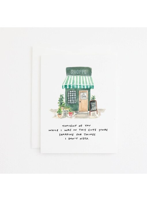 Cute Shop Card
