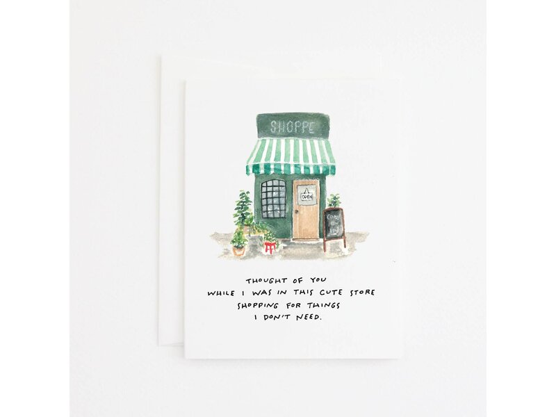 Party Sally Cute Shop Card