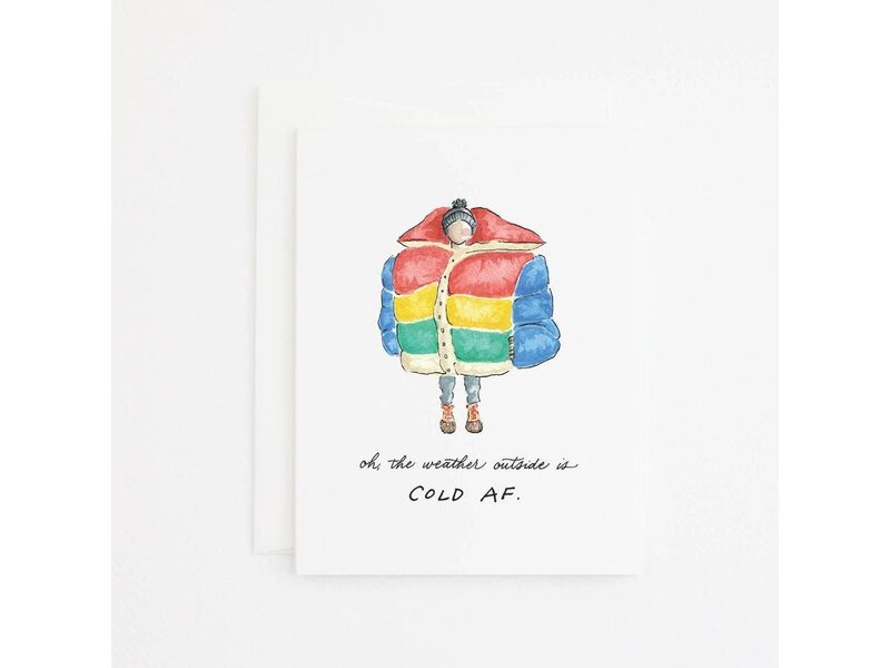 Party Sally Giant Coat Card