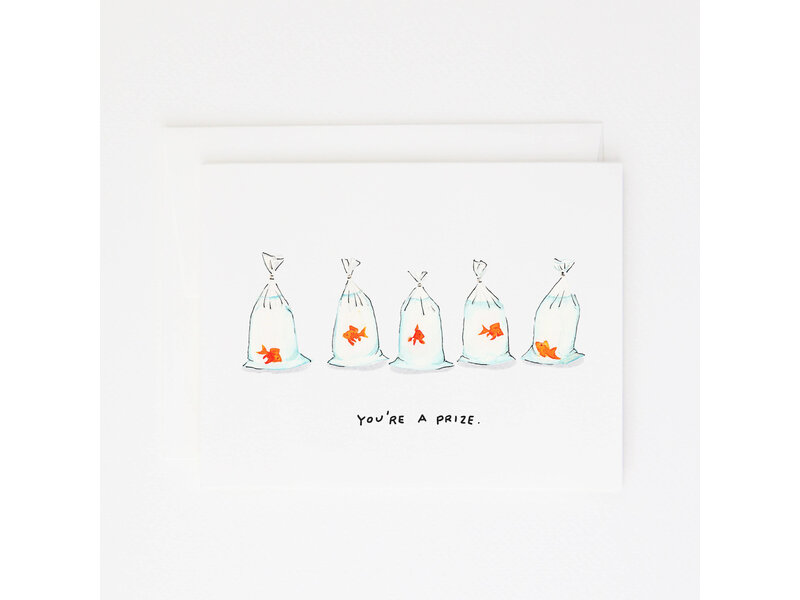 Party Sally Goldfish Card