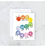 Idlewild Caterpillar Baby Greeting Card