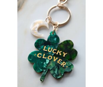 Lucky Bag Charm | Four Leaf Clover