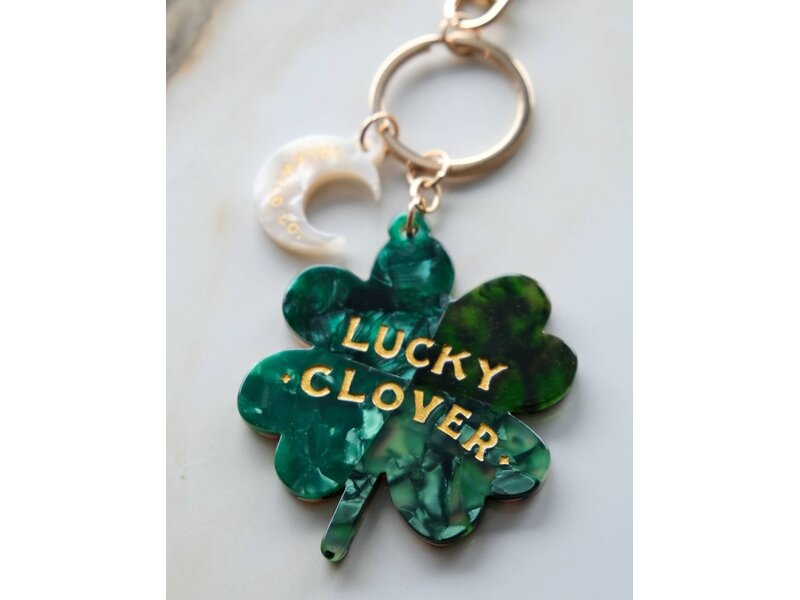Idlewild Lucky Bag Charm | Four Leaf Clover