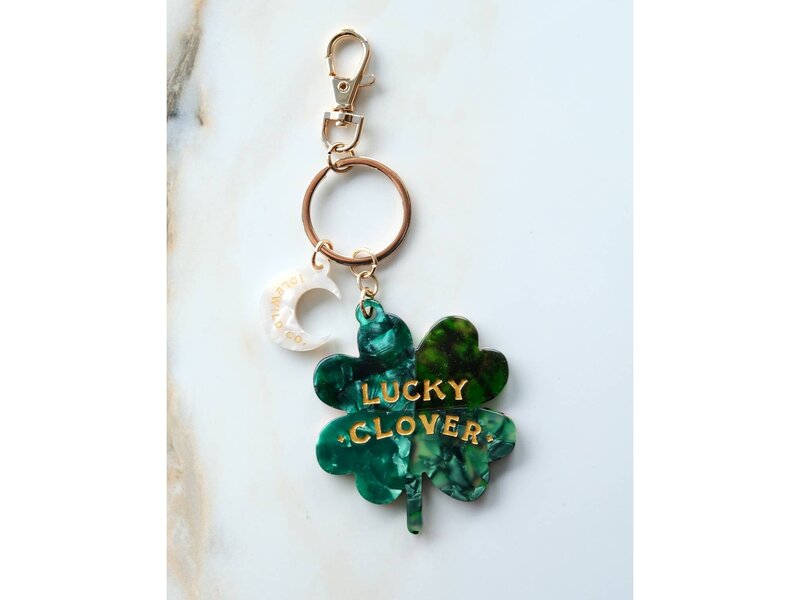 Idlewild Lucky Bag Charm | Four Leaf Clover