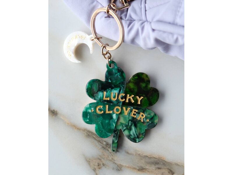 Idlewild Lucky Bag Charm | Four Leaf Clover