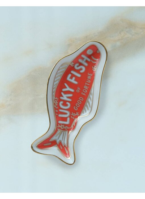 Porcelain Trinket Dish | Fortune Fish