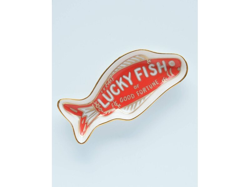 Idlewild Porcelain Trinket Dish | Fortune Fish