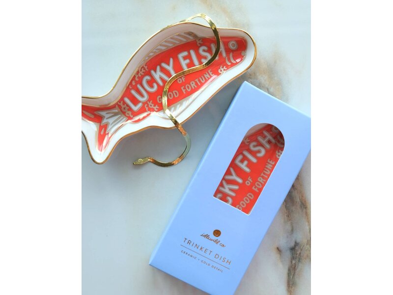 Idlewild Porcelain Trinket Dish | Fortune Fish