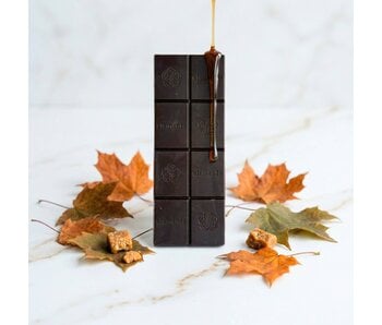 Maple Toffee Dark Chocolate Bar | Vegan Organic