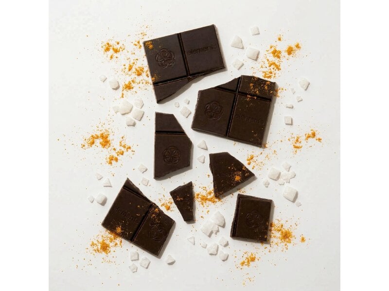 Elements Truffles Sea Salt Dark Chocolate Bar | Vegan Organic