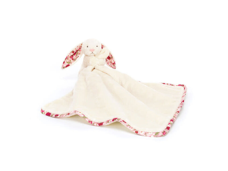 JellyCat Inc Blossom Cream Bunny 'Berry' Soother