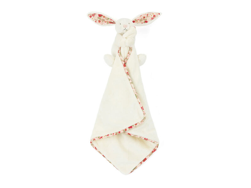 JellyCat Inc Blossom Cream Bunny 'Berry' Soother