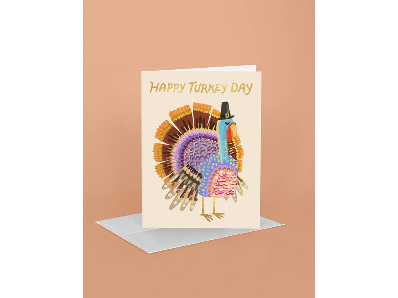 Idlewild Happy Turkey Day Thanksgiving Greeting Card