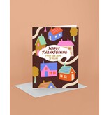 Idlewild Thanksgiving Neighborhood Thanksgiving Greeting Card